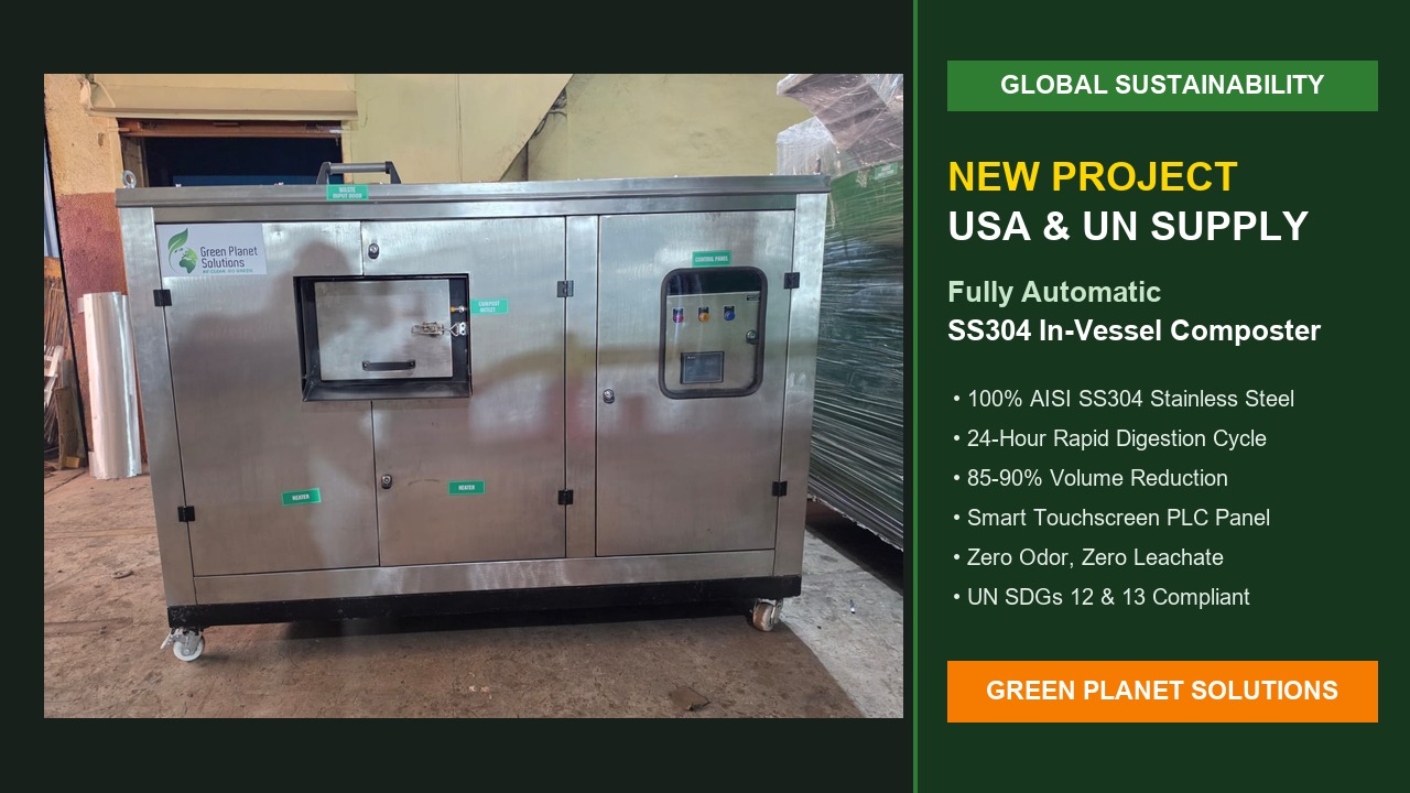 USA UN Composting Machine Supply