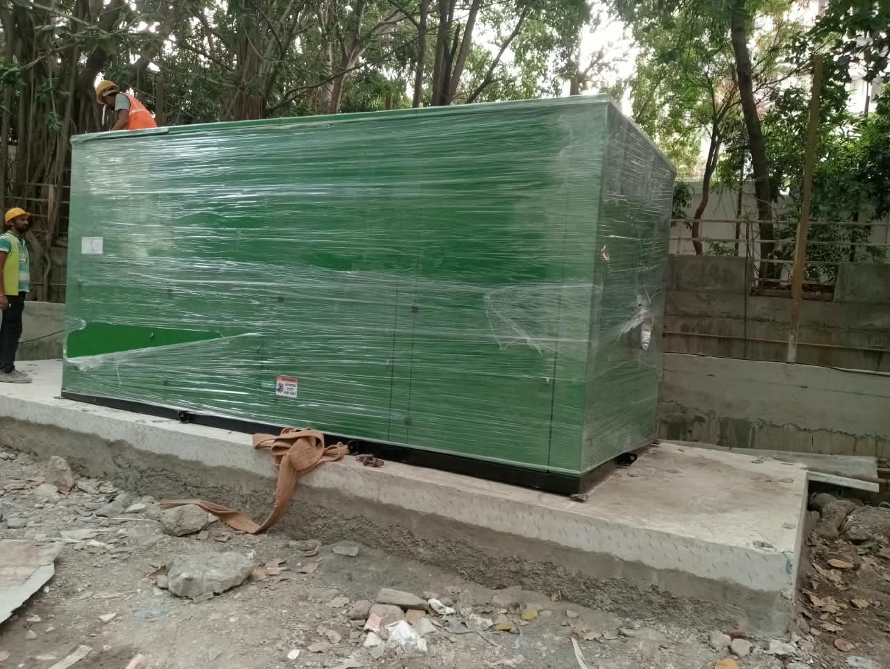 Kumar Buildtech Pune Fully Automatic Composting Machine Installation